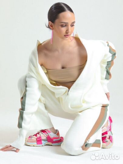 Костюм спортивный женский оверсайз размер 42 - 48
