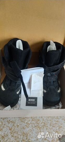 Сапоги зимние детские ecco
