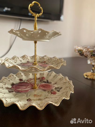 Конфетница этажерка