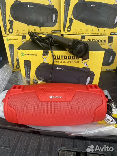 Новая колонка bluetooth с микрофоном