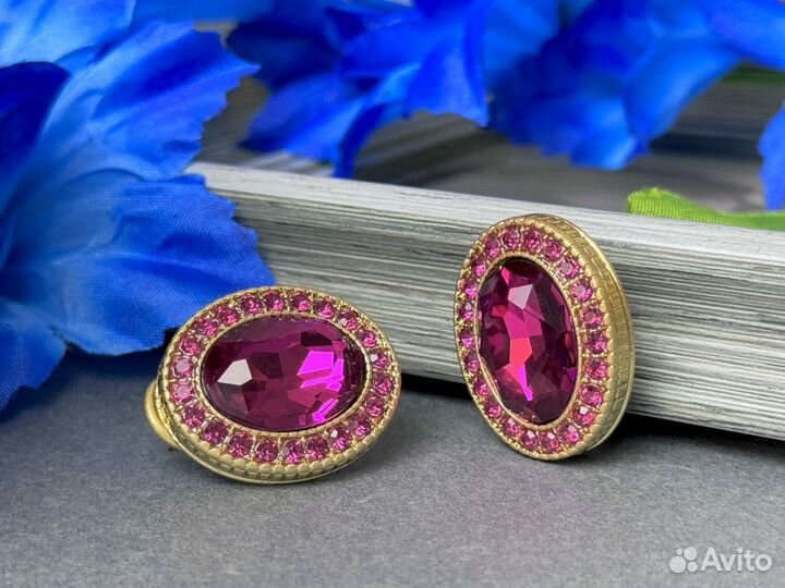 Серьги vintage style Heidi Daus/USA HD