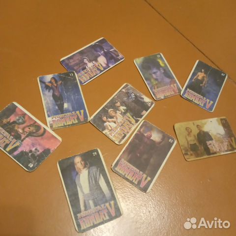 Карточки картонные Мортал Комбат Mortal Kombat