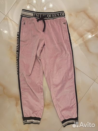 Dolce gabbana костюм велюровый