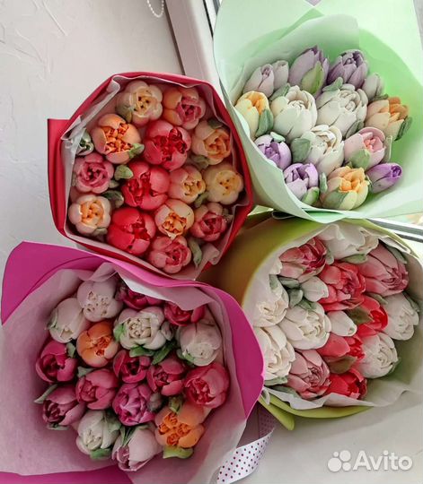 Зефир,Зефирные букеты. Цветы, букет