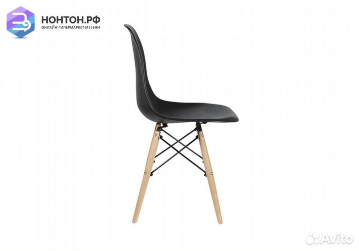 Стул обеденный Eames DSW черный