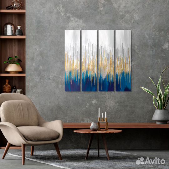 Картина модульная на холсте 