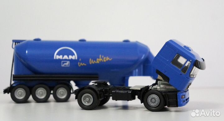 1/50 тягач MAN силос бочка цементовоз 1:50 редкий