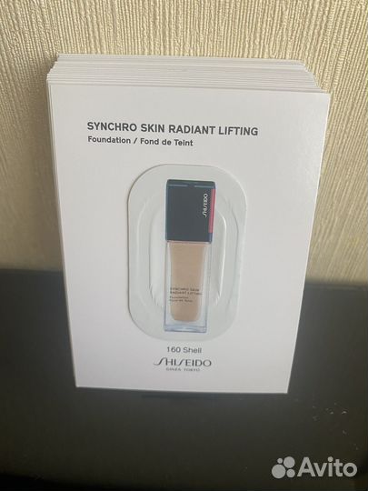 Тональный крем shiseido пробники