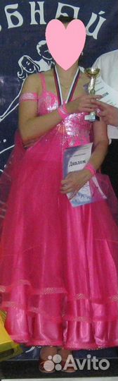 Платье для бальных танцев Стандарт Ю-2