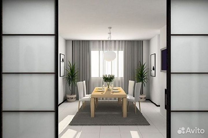 Каскадные межкомнатные перегородки