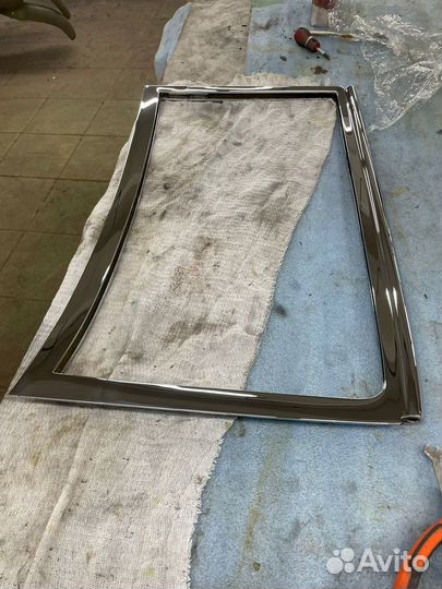 Реставрация, хромирование силумина, цама