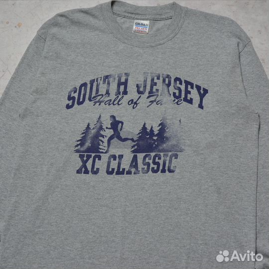 Винтажный лонгслив South Jersey XC Classic 2000's