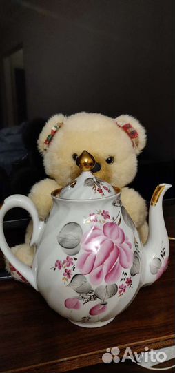 Фарфоровый чайник СССР
