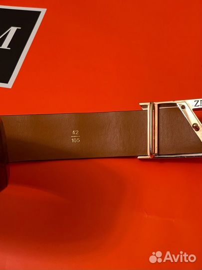Мужской ремень zilli