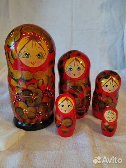 Матрешка СССР и сувениры из меха