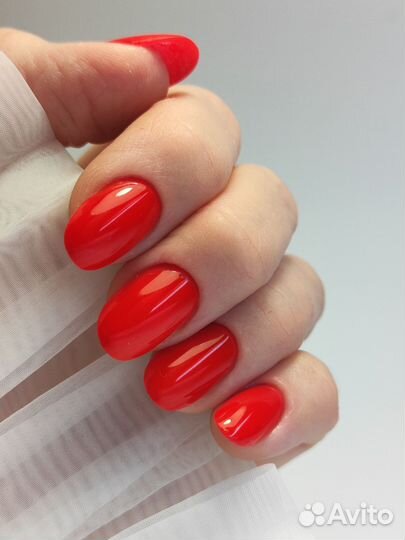 Маникюр с покрытием гель лак