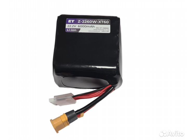 Аккумулятор Z-2260W-XT60 V2 для дрона FPV