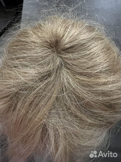 Парик на сетке из натуральный волос новый