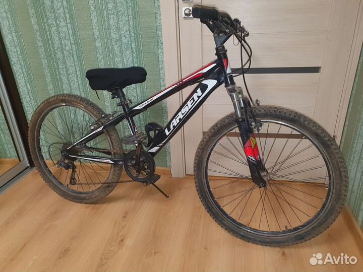 Велосипед горный larsen 24 колеса