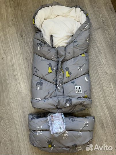 Конвет зимний в коляску Leokid