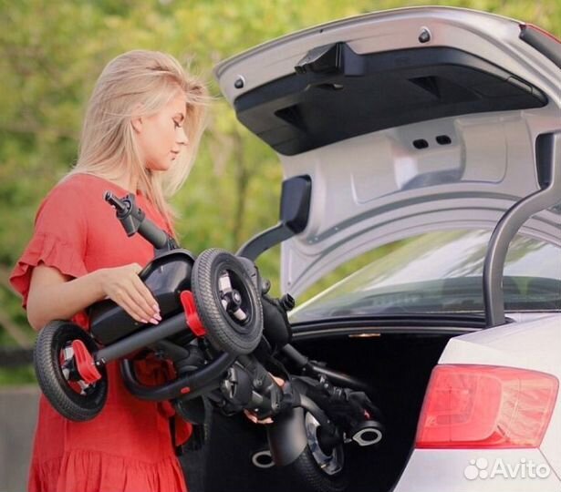 Велосипед трехколесный Q play новый