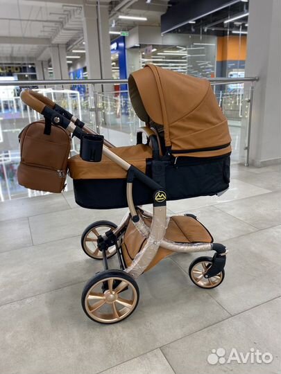 Коляска для новорожденного Luxmom 608-2