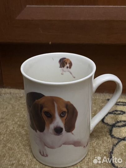 Кружка с собачкой