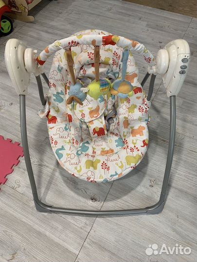 Детские электронные качели