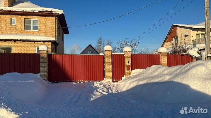 Откатные ворота под ключ с доставкой и установкой