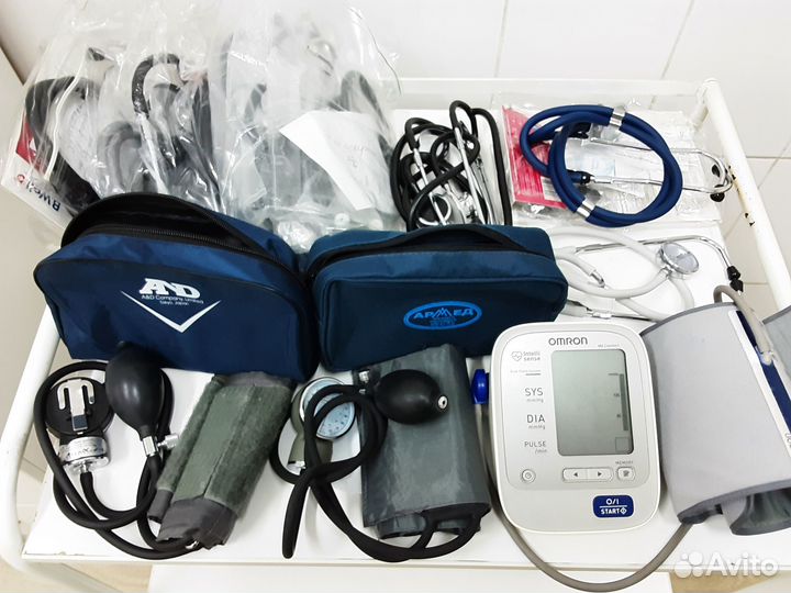Тонометр Фонендоскоп Стетоскоп Термометр Едпо Бикс