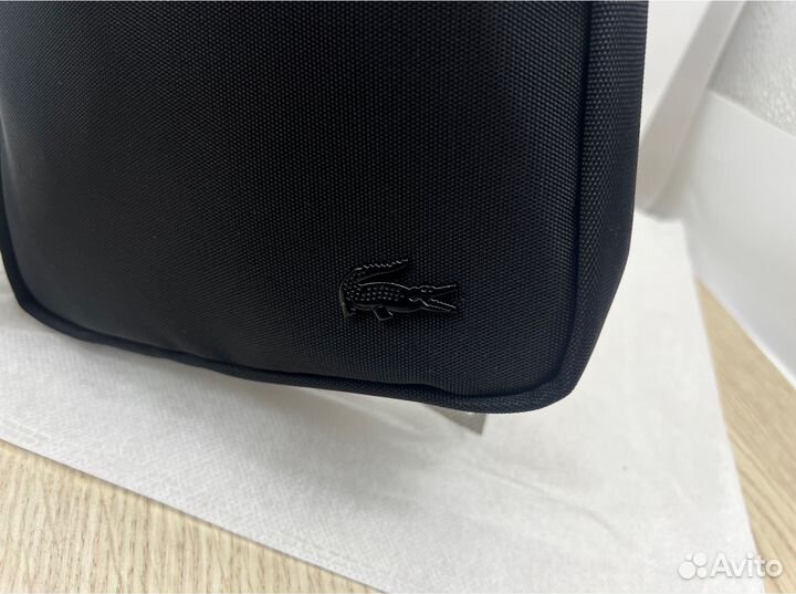 Сумка мужская lacoste тканевая