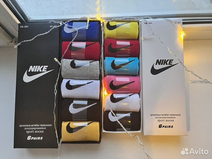 Носки Nike в коробке