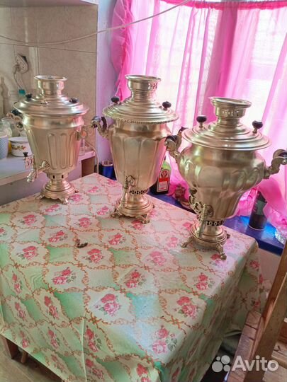 Самовары царские. груша. Рюмка. шемарины