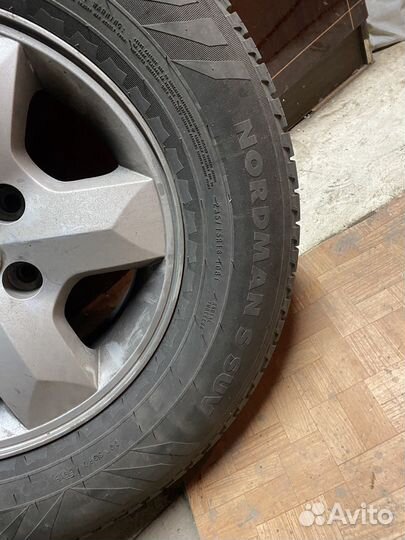 Комплект летних колёс R-16