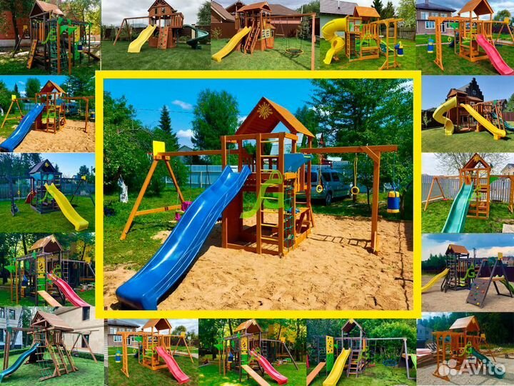 Игровой комплекс для детей на дачу