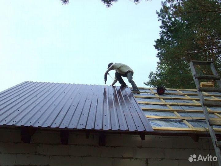Кровля. Ремонт. Замена шифера