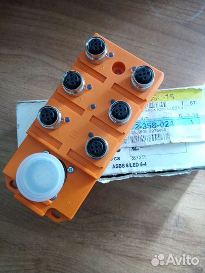 Lumberg asbs 6/LED 5-4 Aktor-Sensor-Box