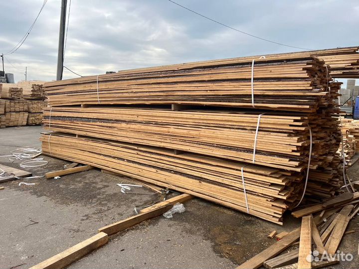 Доска обрезная 50х150х6000 2 сорт