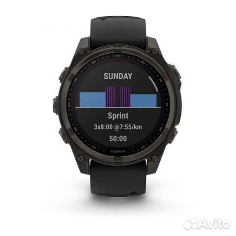 Смарт-часы Garmin Fenix 8 solar sapphire 47 mm Car