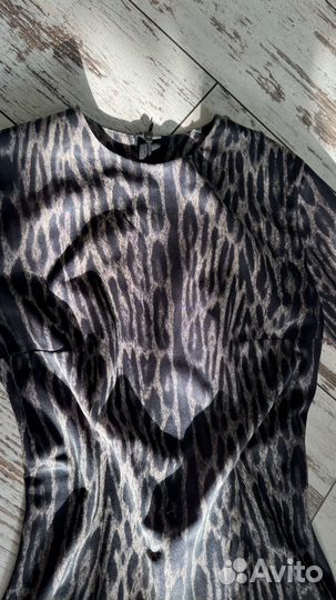 Платье винтаж леопард