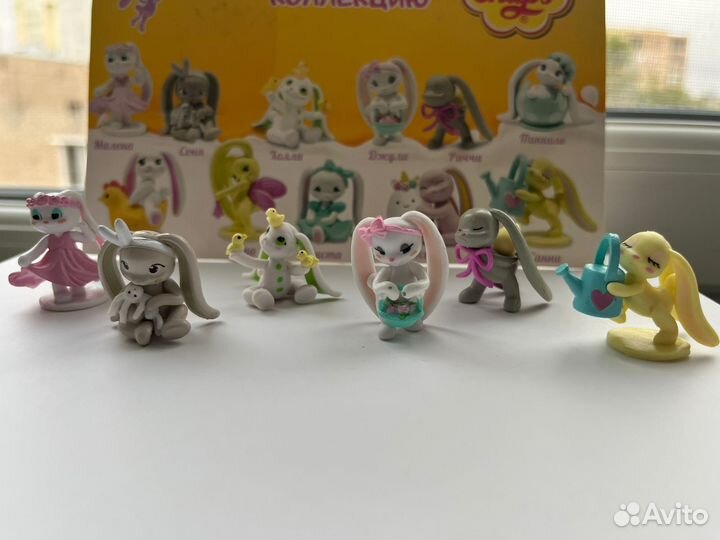 Игрушки чупа чупс Piglette три кота энчантималс