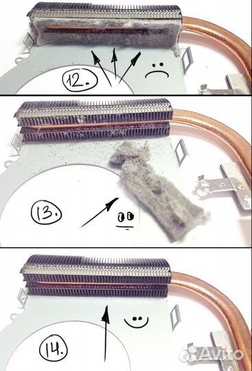 Чистка ноутбука, пк от пыли / замена термопасты