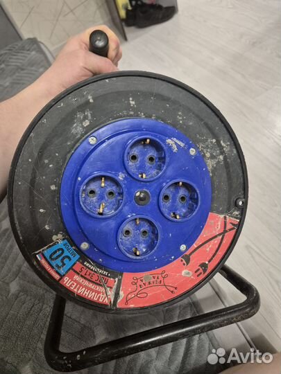 Удлинитель на катушке 50м