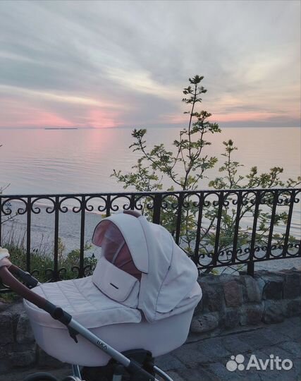 Коляска 2 в 1 bebetto Luca