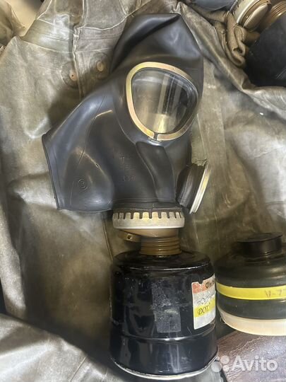 Противогаз, лот противогазный