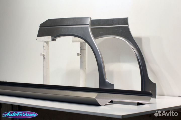 Hyundai Matrix ремкомплект задних арок и порогов