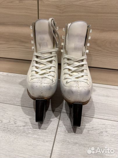 Коньки фигурные детские wifa prima set p-p28