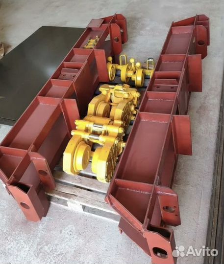 Опорные тележки для кран-балка2-3-5-10т.таль тельфер