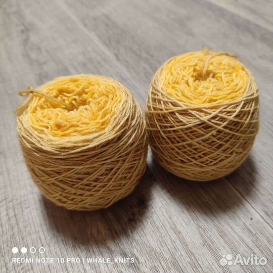 Пряжа для вязания носочная ручного окрашивания