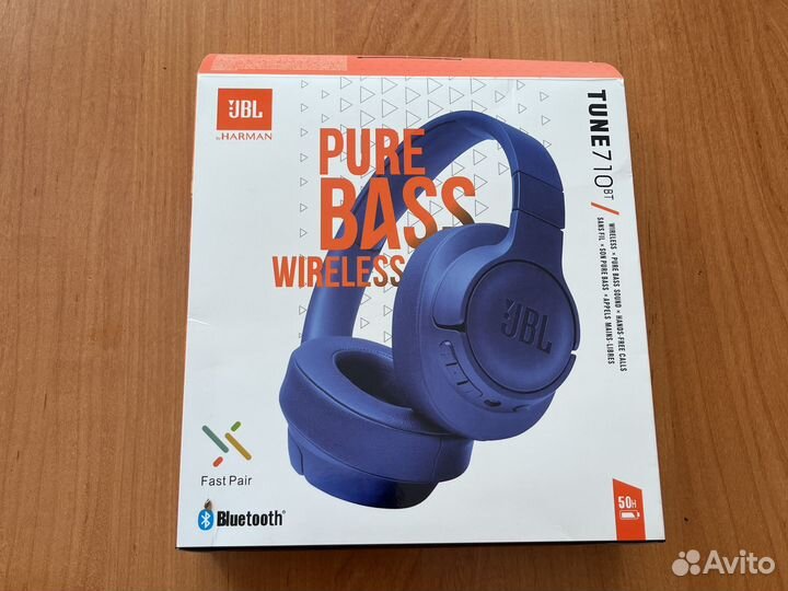 Наушники беспроводные JBL Tune 710BT White